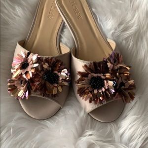 ⬇️REDUCED! J.Crew satin slides